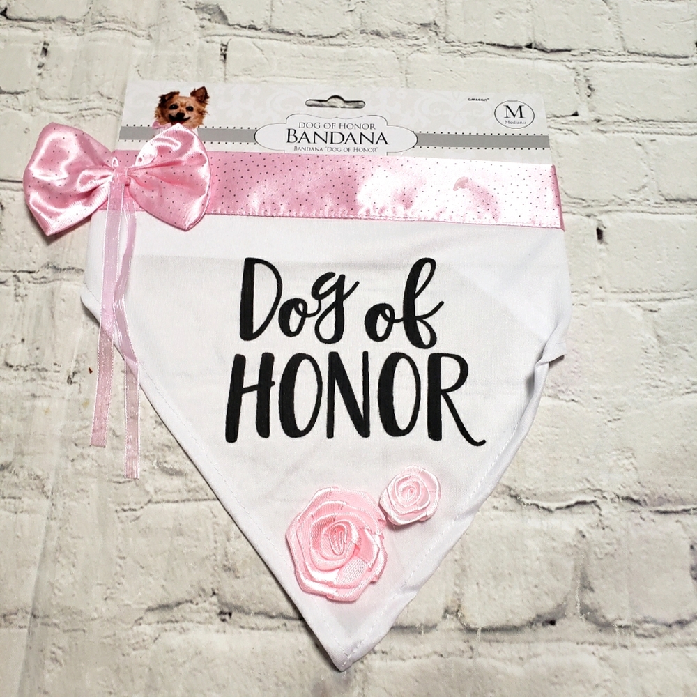 Amscan Dog of Honor Bandana.